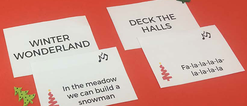 The Christmas Carol Matching Game is perfect for seniors with Alzheimer's or dementia.