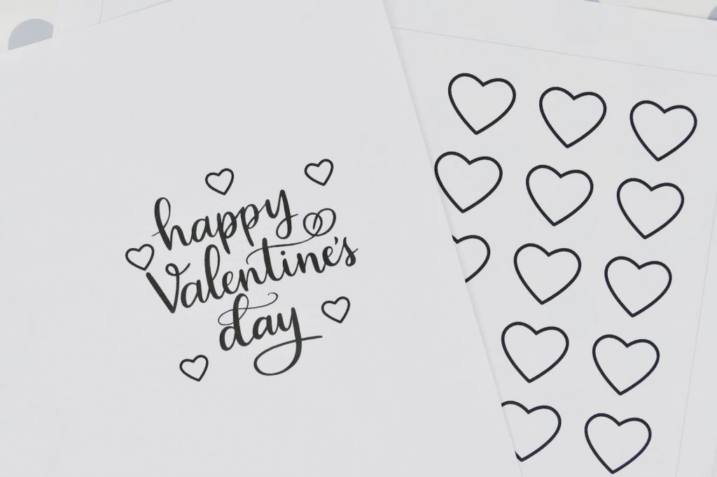 Dementia Activity Valentine Card Craft Inside Message