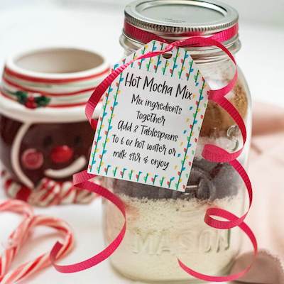 Hot Mocha Mason Jar Gifts – Dementia Activity